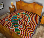 premium-quilts-lizard-coverlets-aboriginal-dot-painting
