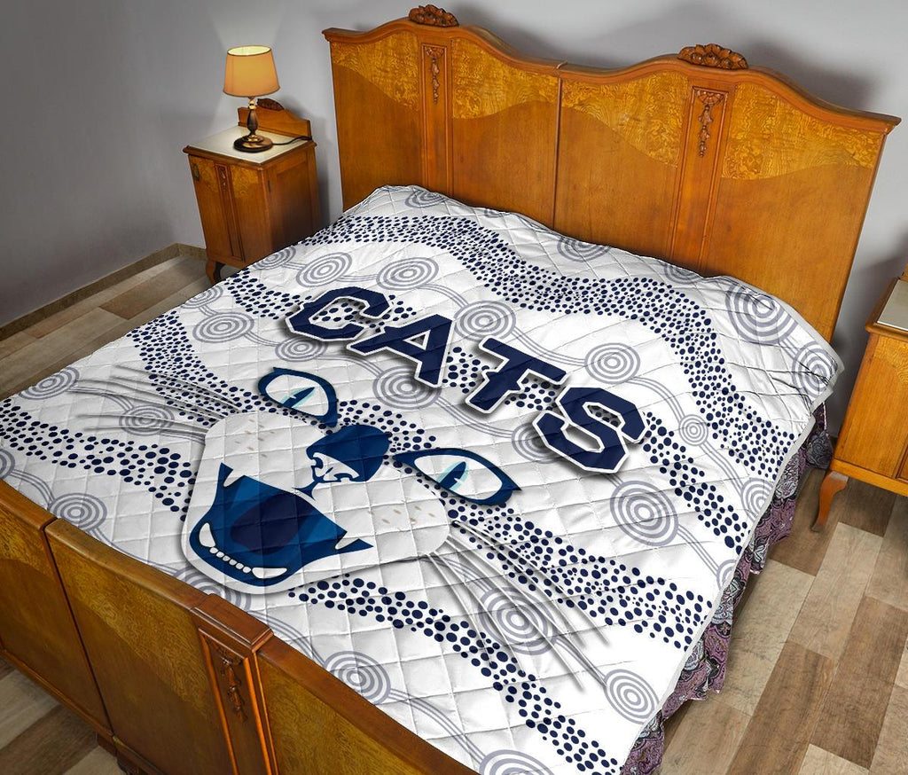 geelong-premium-quilt-cats-indigenous-white