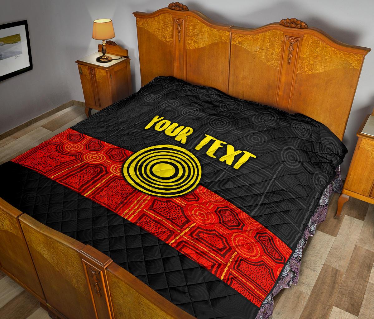 personalised-aboriginal-premium-quilt-aussie-indigenous-flag