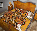aboriginal-premium-quilt-indigenous-two-lizard-vintage-stye