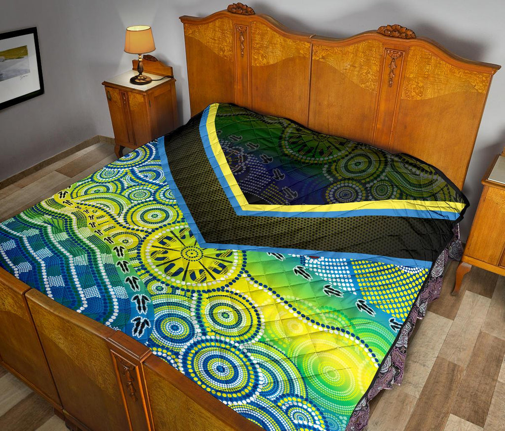 aboriginal-premium-quilt-dot-painting-indigenous-circle-patterns