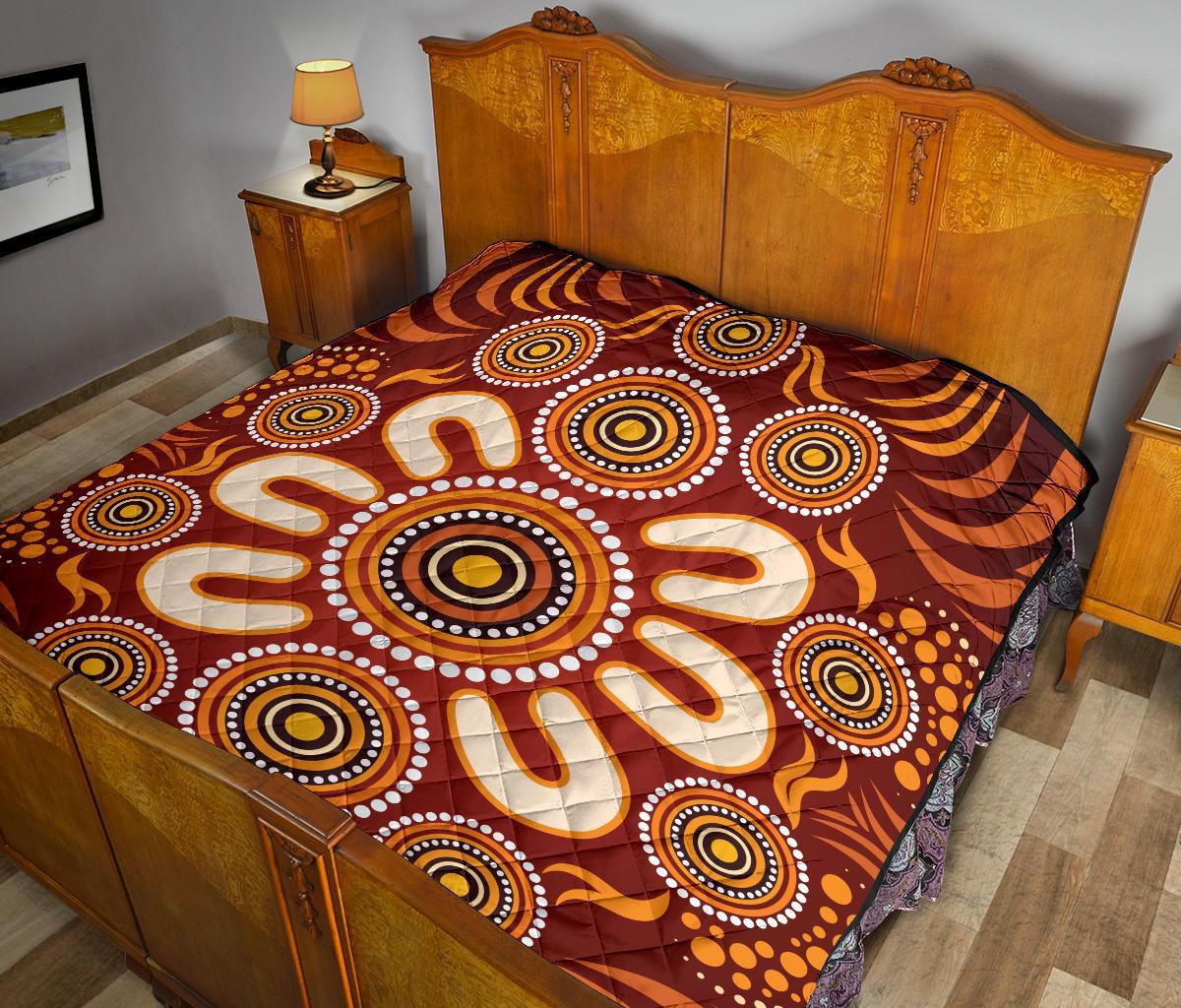 aboriginal-premium-quilt-circle-flowers-patterns-ver03