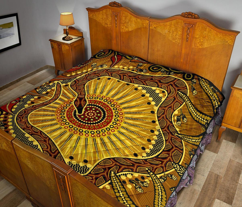 1saustralia-premium-quilt-australian-aboriginal-snake-rainbow-serpent