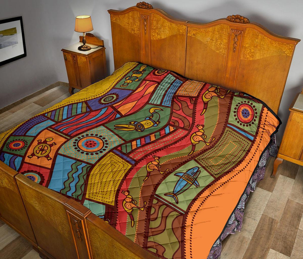 premium-quilt-aboriginal-art-with-animals