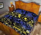 premium-quilt-australian-aboriginal-golden-wattle