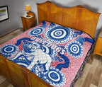 western-premium-quilt-bulldogs-simple-indigenous