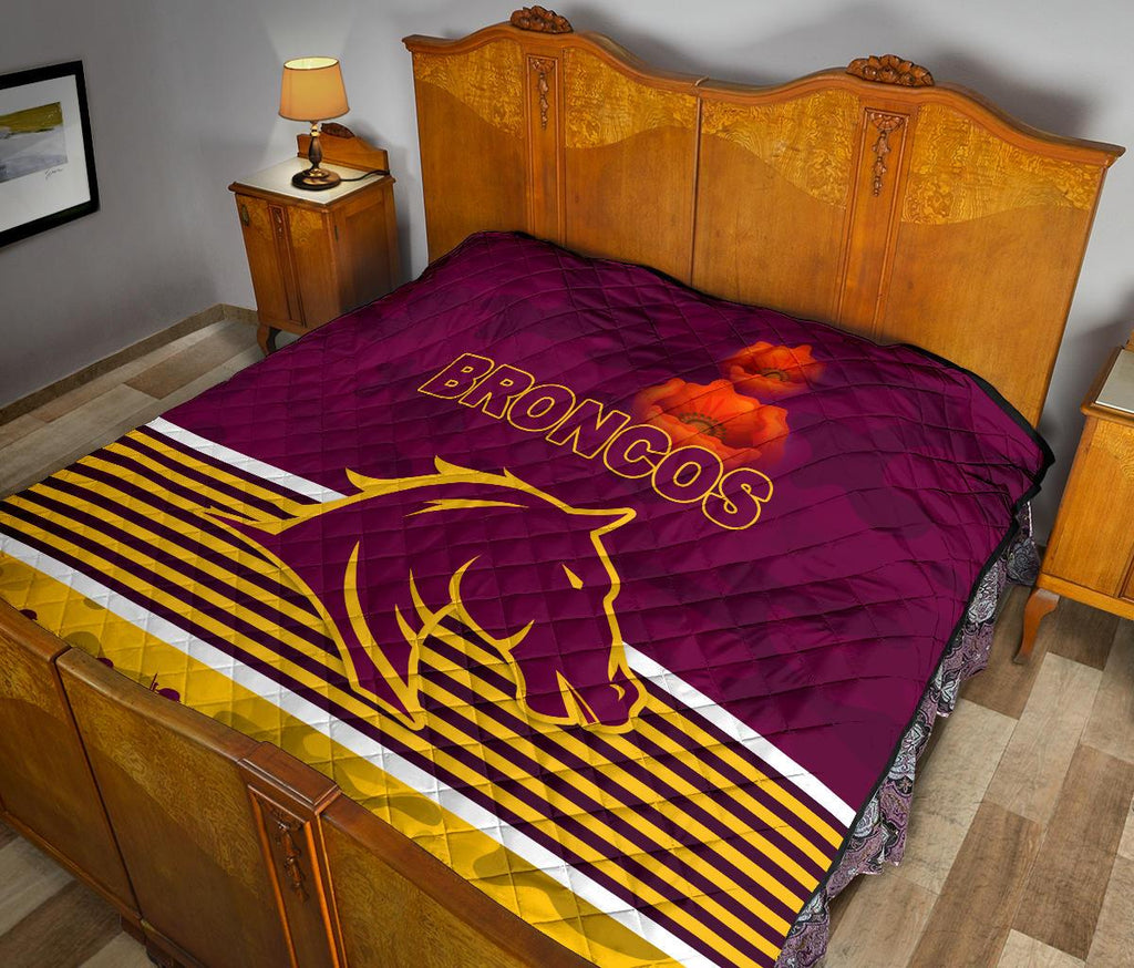 brisbane-broncos-premium-quilt-anzac-day-simple-style-maroon