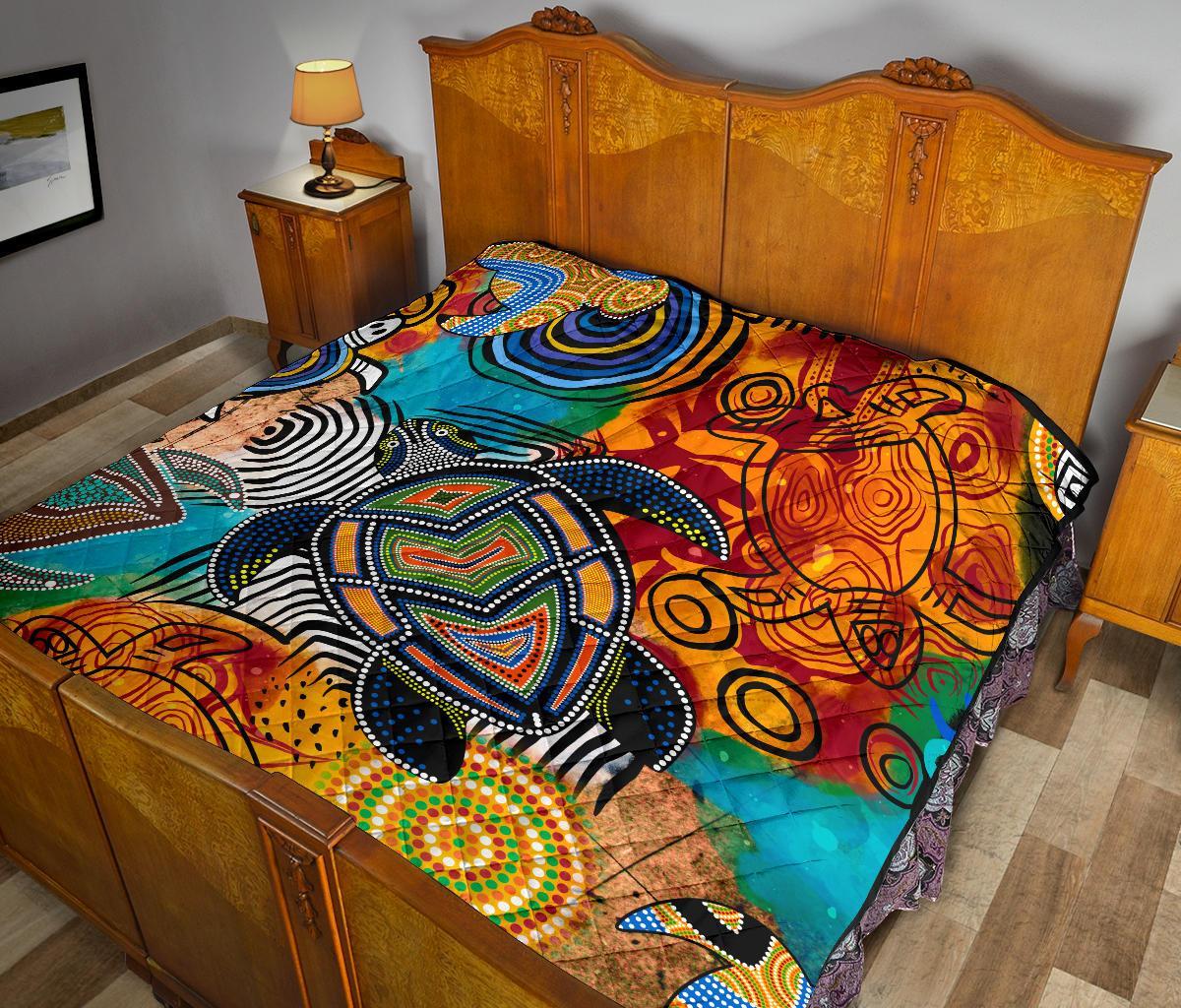 aboriginal-premium-quilt-turtle-indigenous-art