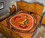 aboriginal-premium-quilt-indigenous-snake-hand-brown-color