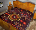 aboriginal-premium-quilt-indegenous-dot-painting-art