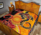 aboriginal-personalised-premium-quilt-couple-aboriginal-lizards