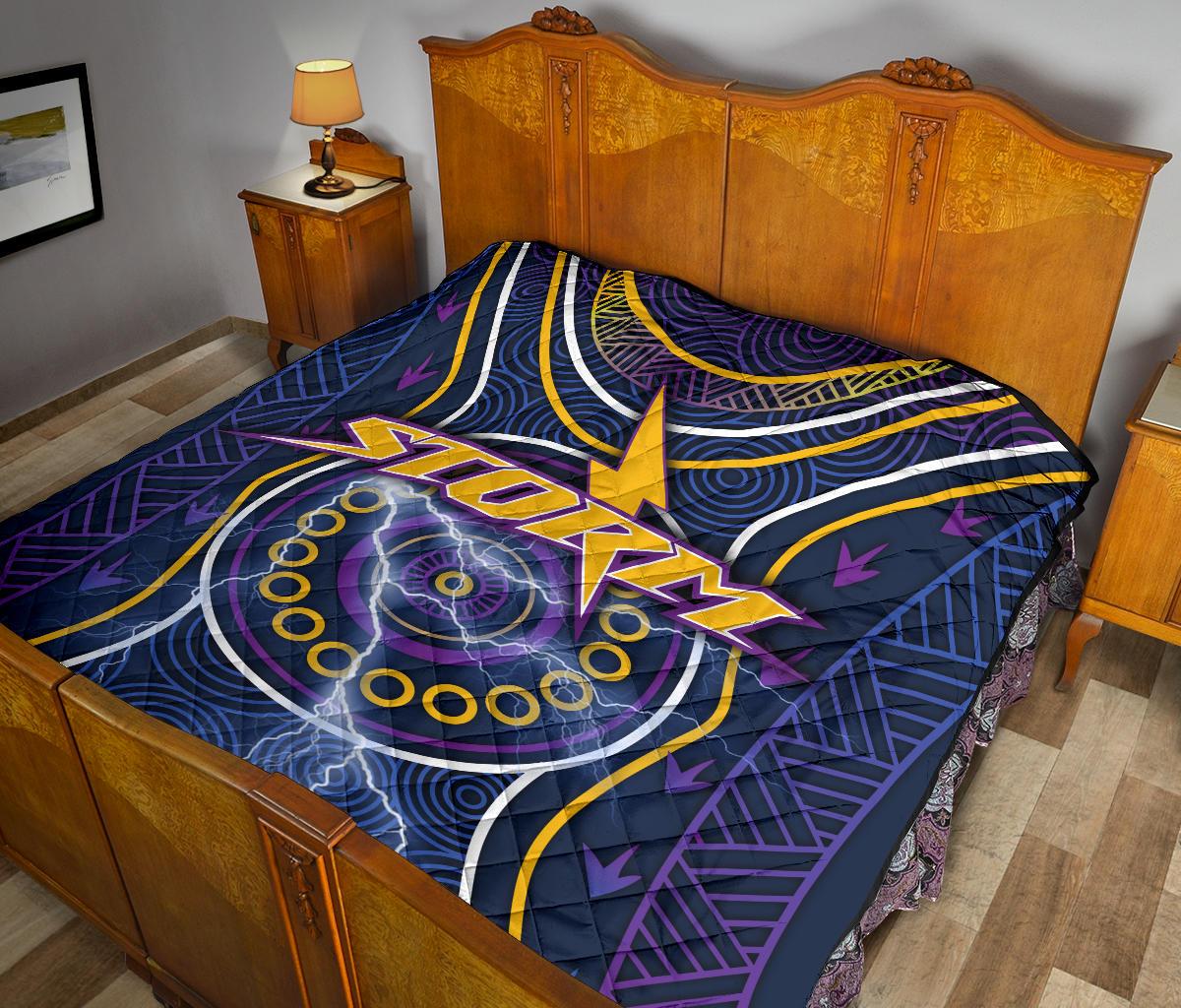 melbourne-premium-quilt-lightning-storm-indigenous