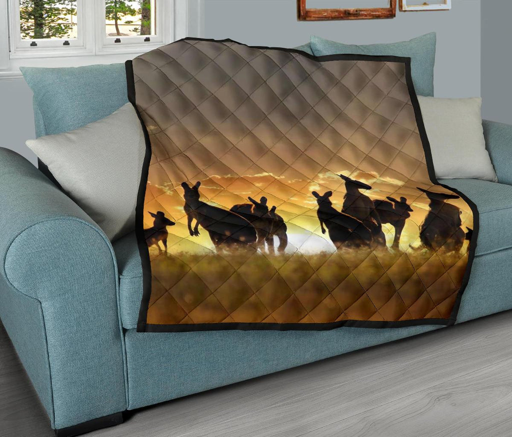 premium-quilts-kangaroo-coverlets-family-sunset-painting-ver02a