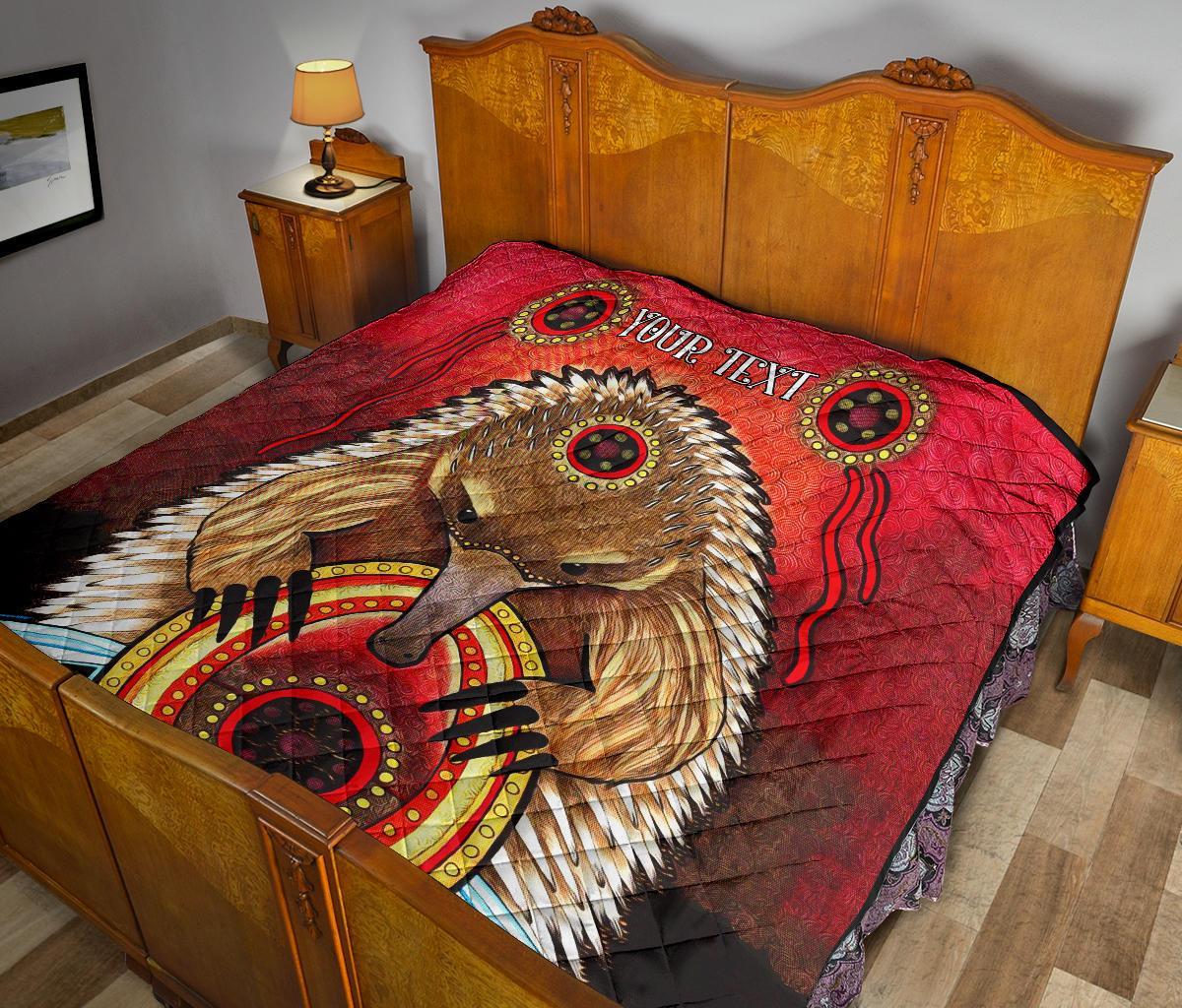 custom-premium-quilt-australian-echidna