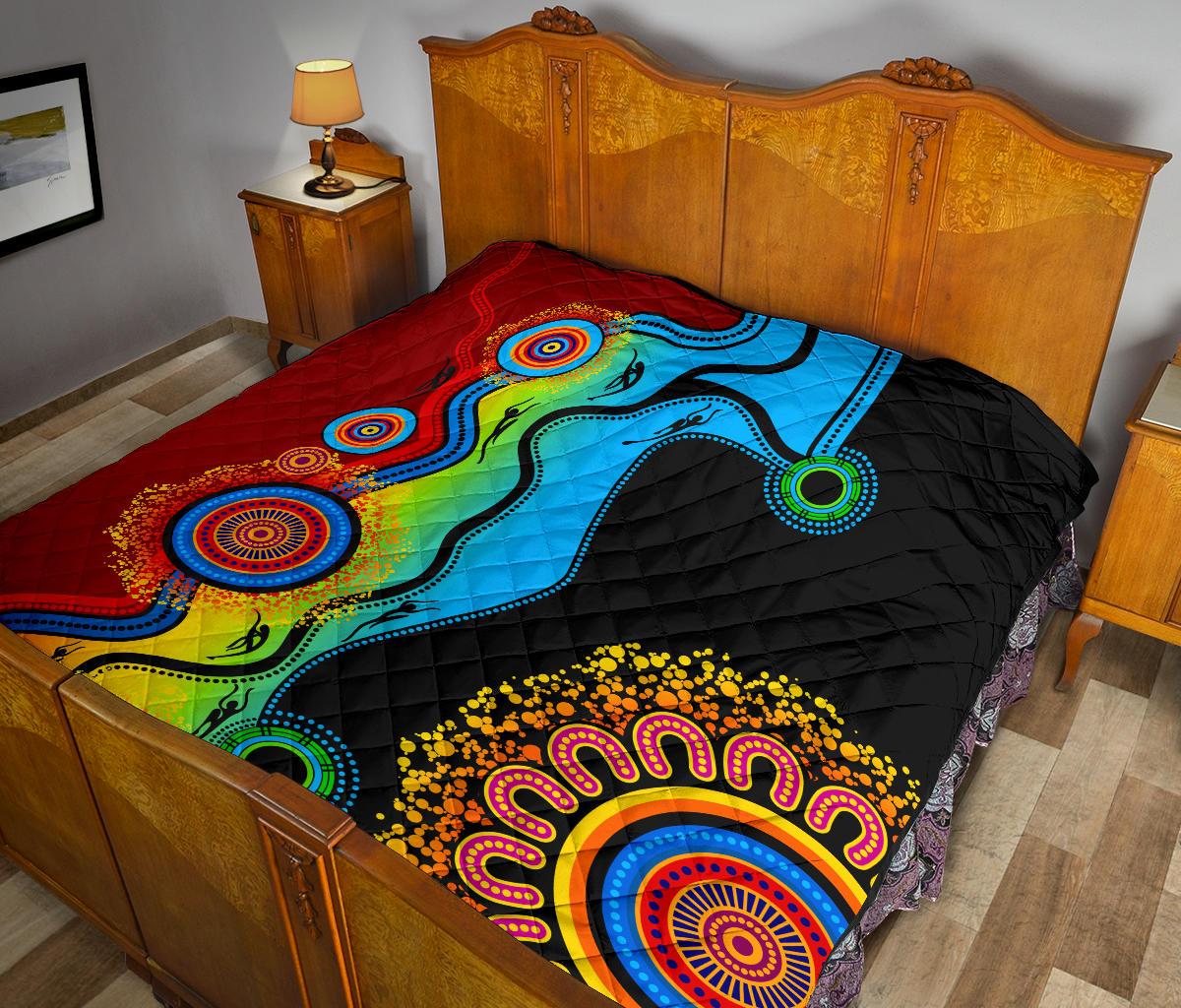 premium-quilts-aboriginal-patterns-coverlets
