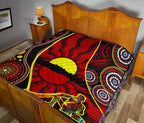 premium-quilt-australia-aboriginal-dots-with-didgeridoo