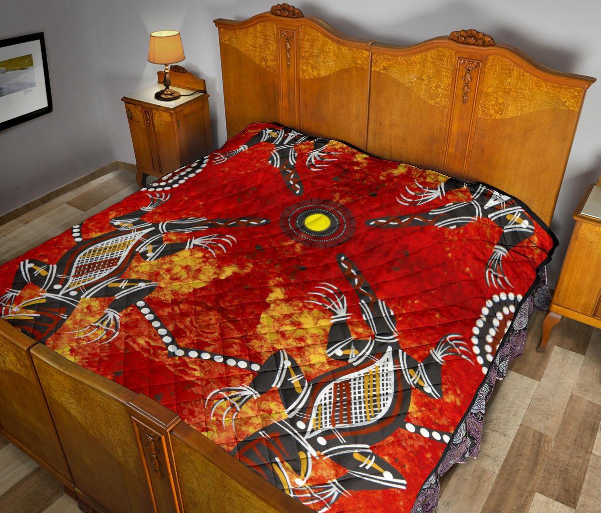 quilts-aboriginal-crocodile-and-kangaroo