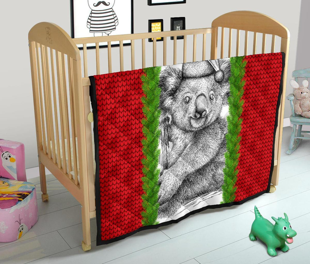 christmas-premium-quilt-merry-christmas-koala