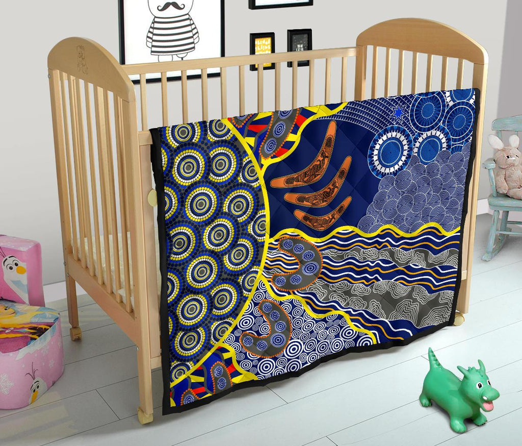 aboriginal-premium-quilt-australian-boomerang-dot-painting-art