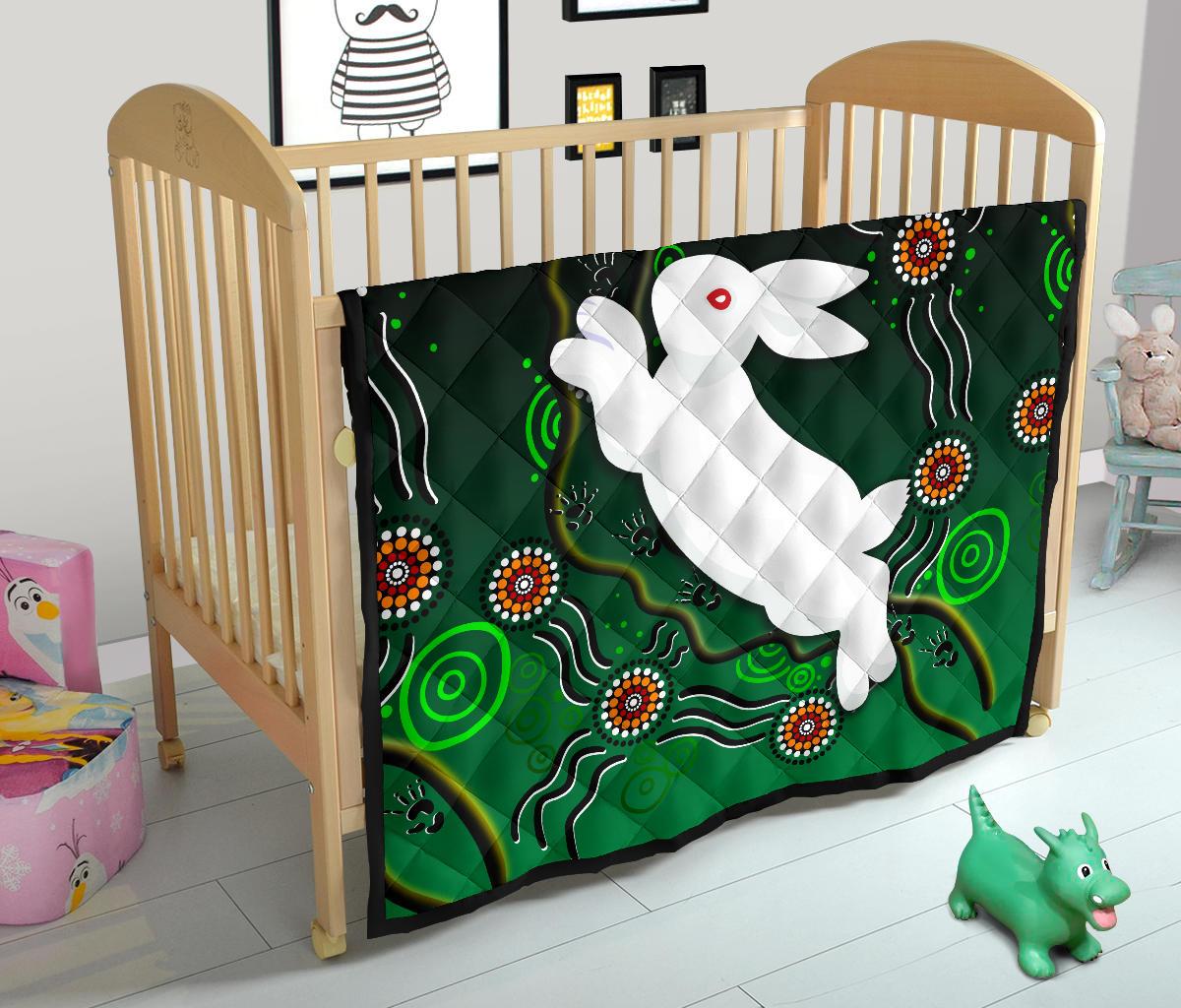 rabbitohs-premium-quilt-simple-indigenous