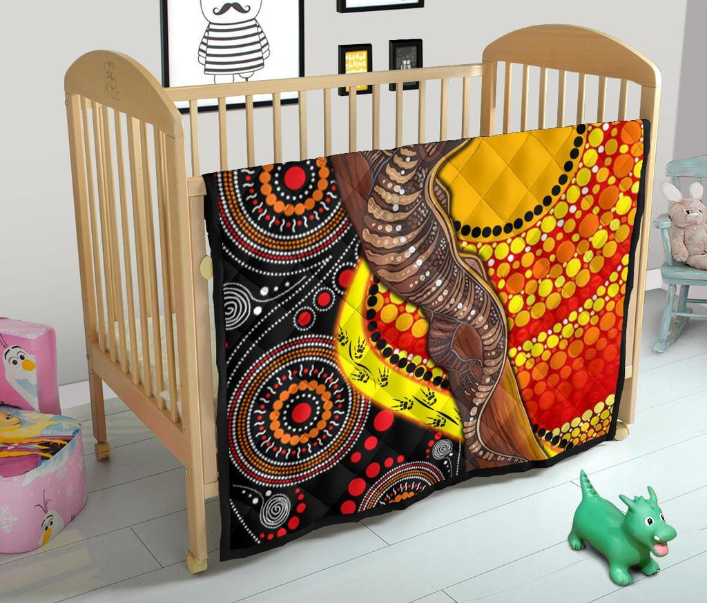 1saustralia-premium-quilt-australian-aboriginal-dot-painting-sun-and-lizard