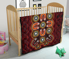 aboriginal-premium-quilt-aboriginal-dot-painting-flowers-style