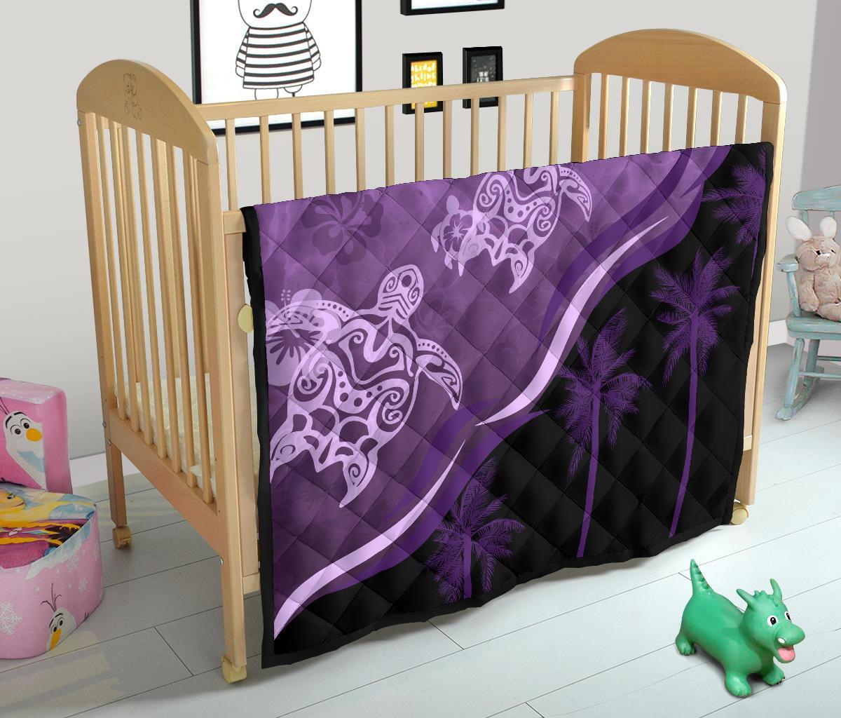purple-turtle-hibiscus-premium-quilt