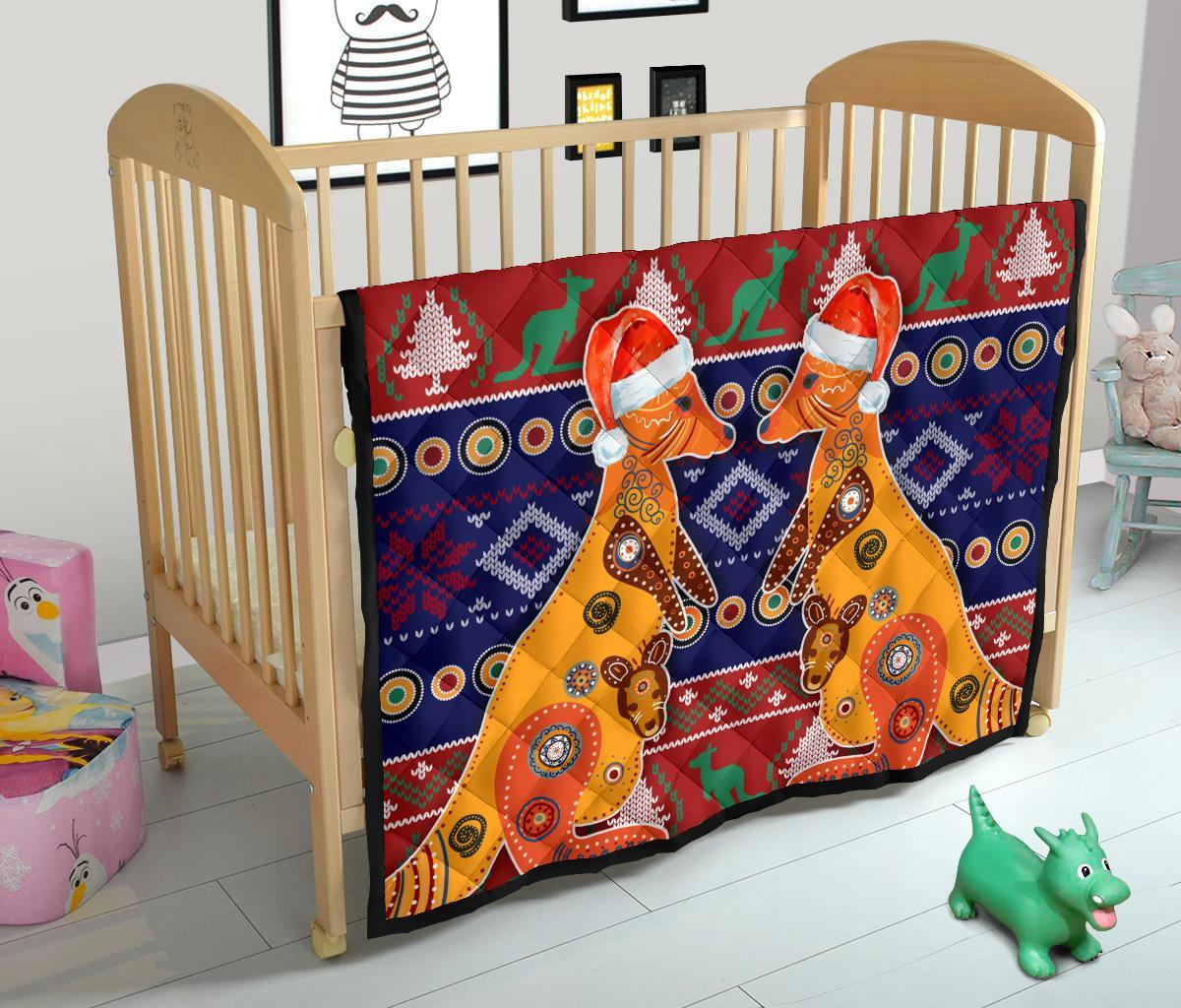 christmas-premium-quilt-mother-kangaroo-in-christmas