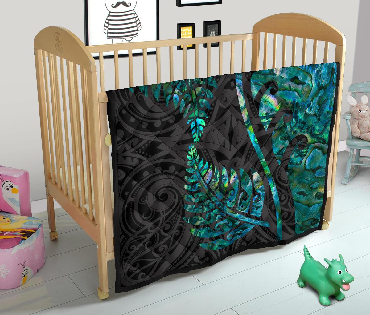 aotearoa-maori-premium-quilt-silver-fern-koru-vibes