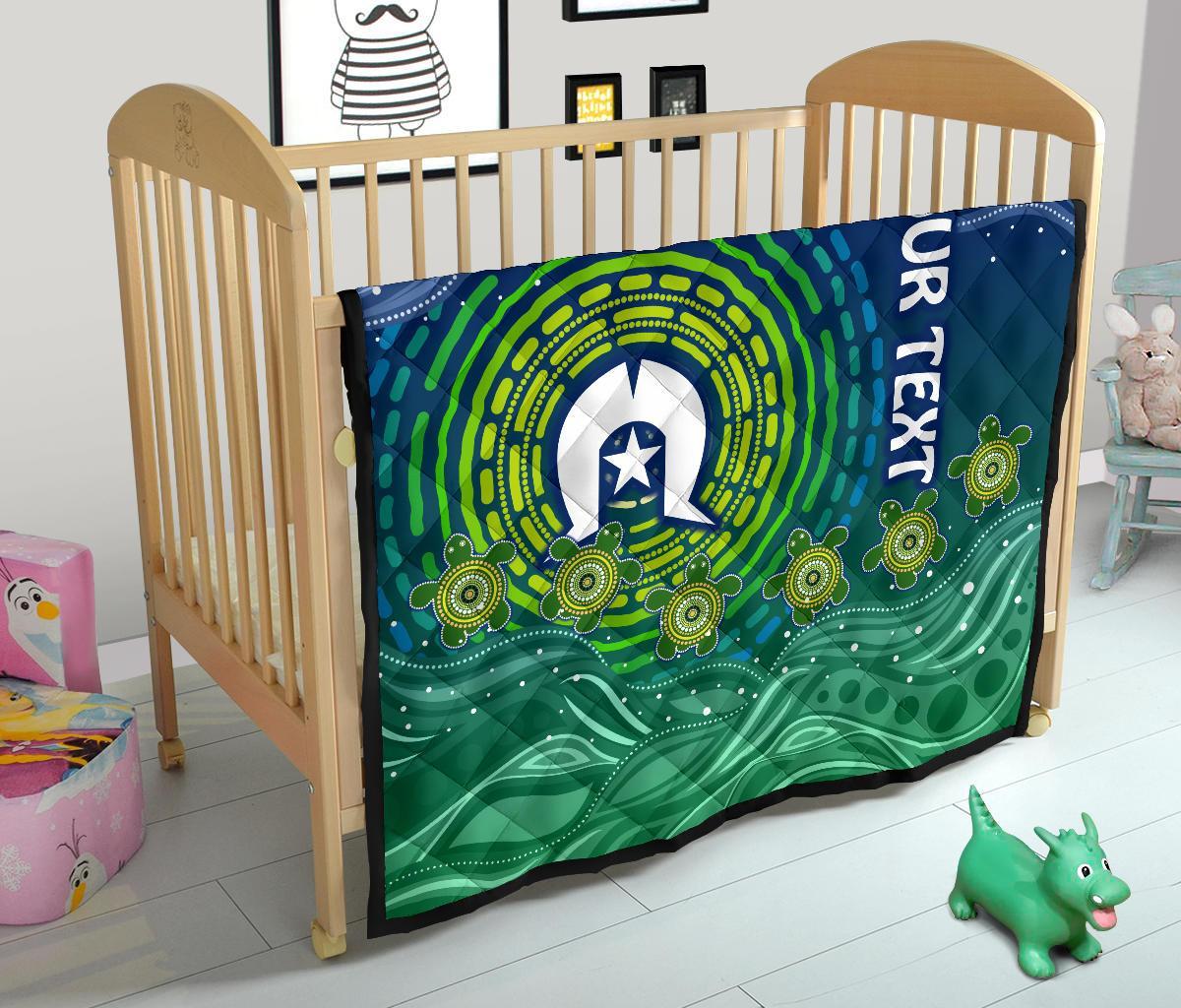 custom-text-torres-strait-islanders-premium-quilt-aboriginal-turtle