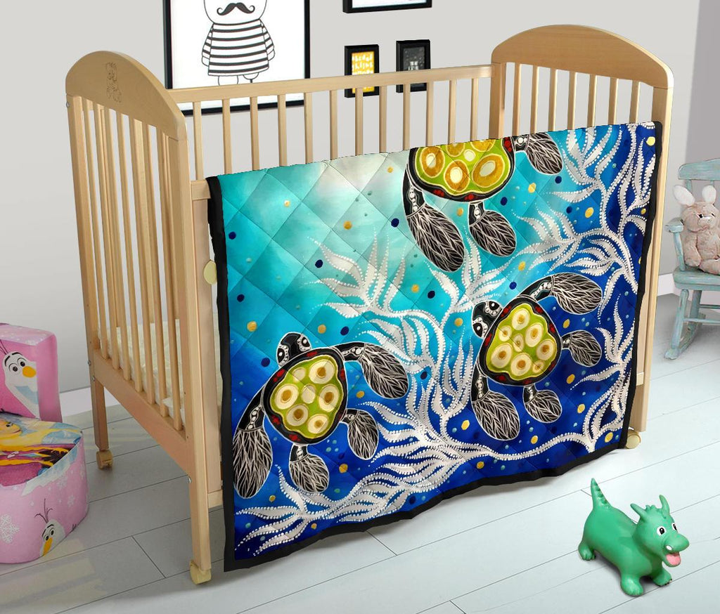 premium-quilt-aboriginal-turtle-art-quilt-set-towards-the-light