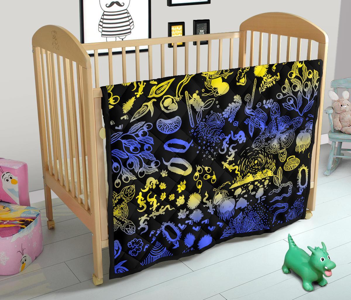 premium-quilt-australian-aboriginal-golden-wattle