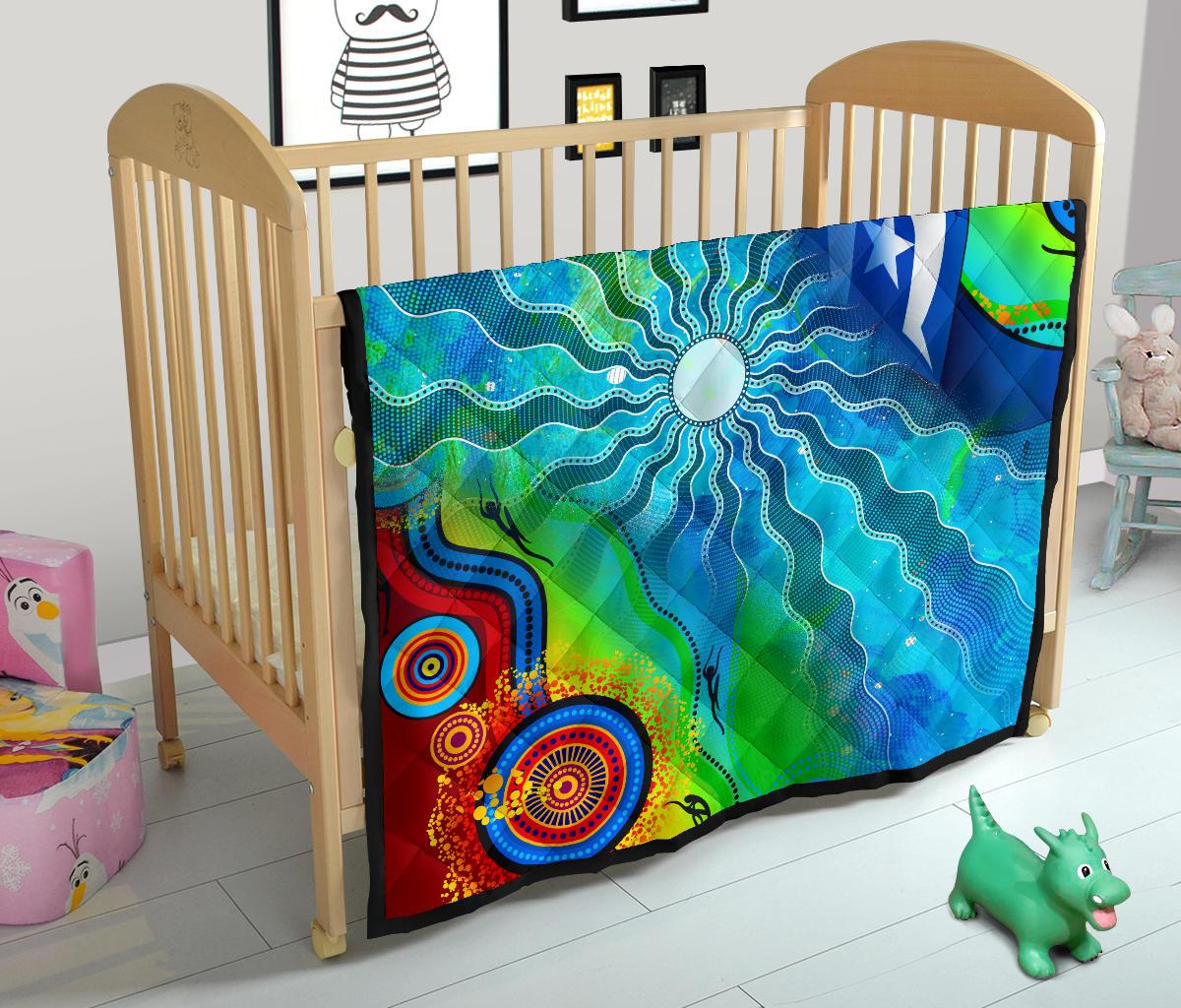 premium-quilt-torres-strait-islanders-flag-with-aboriginal-patterns-quilt