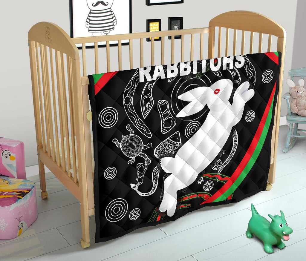 rabbitohs-premium-quilt-indigenous-mystery-vibes