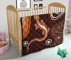 aboriginal-premium-quilt-australia-orange-lizard-aboriginal-art-1