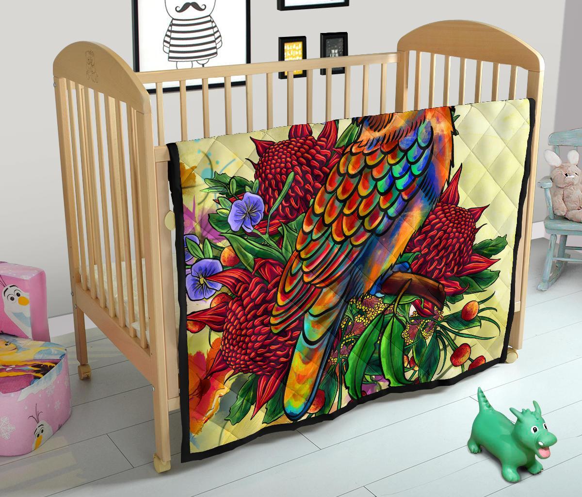 premium-quilt-australia-kookaburra-with-waratah