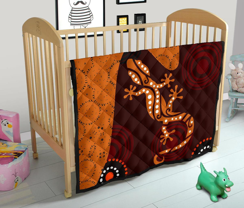 aboriginal-premium-quilt-lizard-in-aboriginal-dreaming