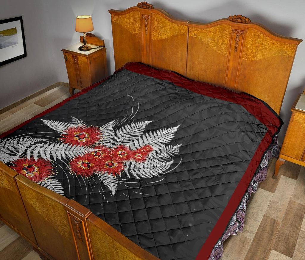 silver-fern-with-pohutukawa-quilt