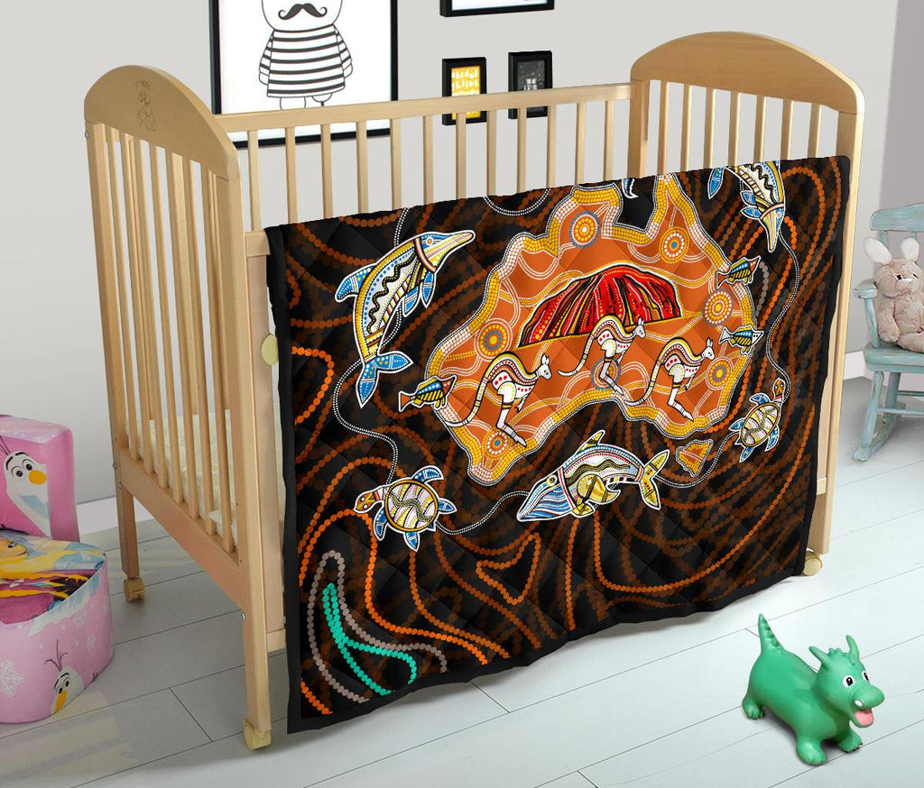 premium-quilt-australia-map-aboriginal-animals-quilt