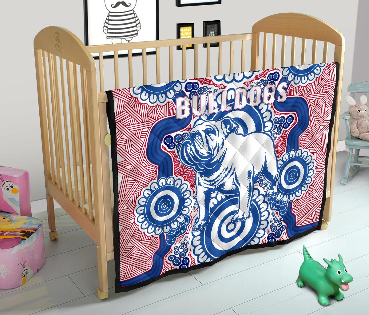 western-premium-quilt-bulldogs-simple-indigenous