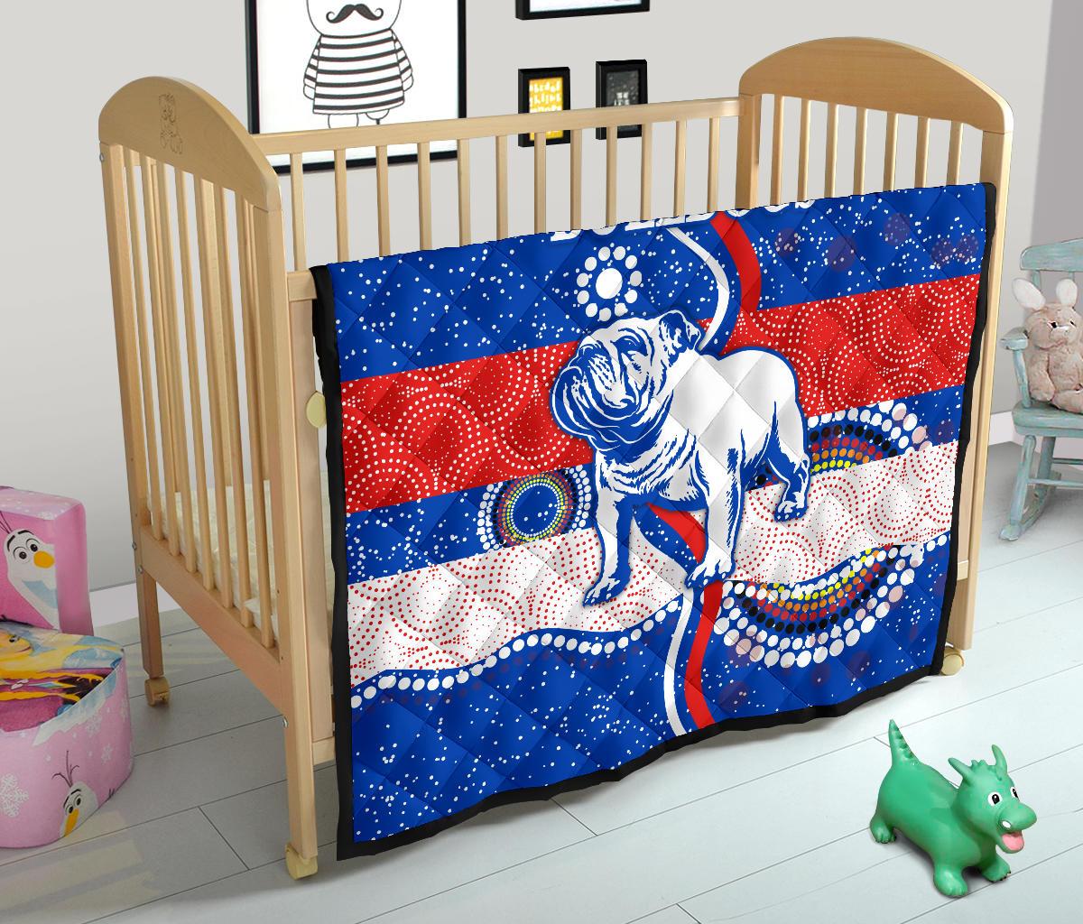 western-premium-quilt-bulldogs-unique-indigenous