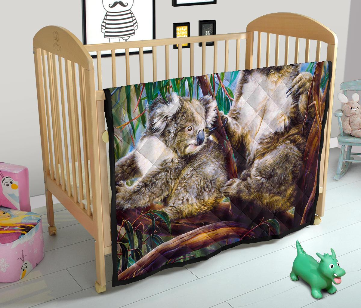 premium-quilt-koala-and-joey-quilt-3d-art
