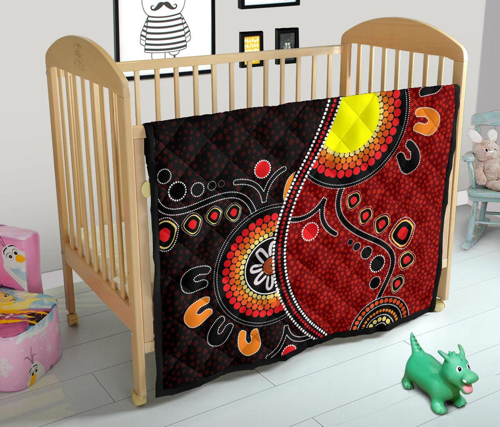 aboriginal-premium-quilt-australia-flag-dot-painting-art
