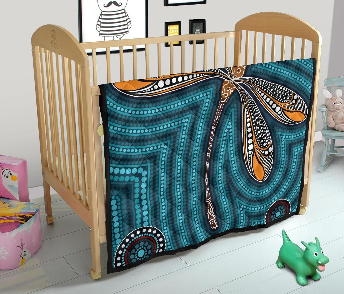 aboriginal-premium-quilt-indigenous-dragonfly