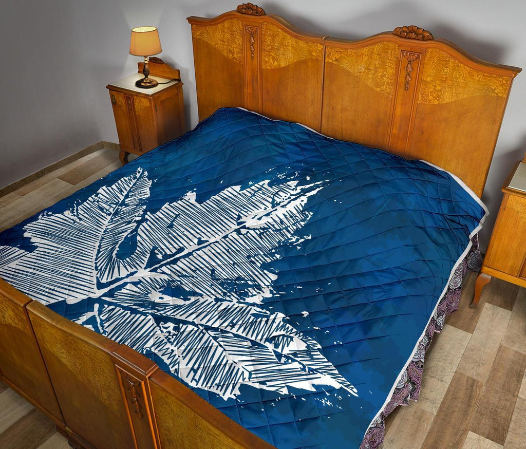canada-maple-leaf-premium-quilt-blue