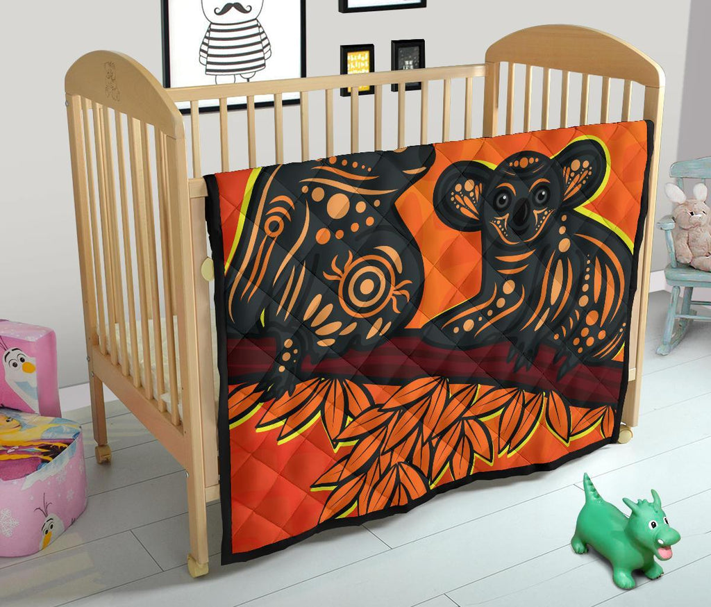 aboriginal-premium-quilt-aboriginal-dot-painting-art