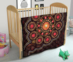 aboriginal-premium-quilt-australian-colorful-flower-dot-painting-art