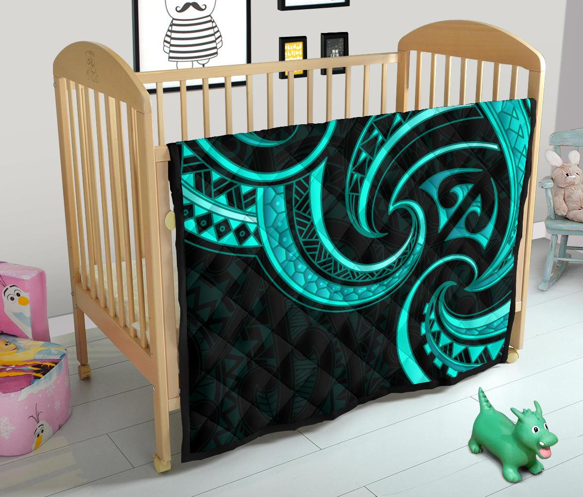 new-zealand-maori-mangopare-premium-quilt-polynesian-turquoise