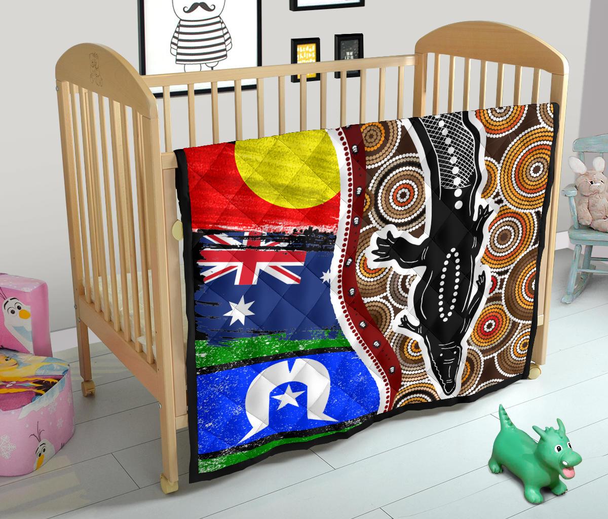 1saustralia-premium-quilt-australian-aboriginal-crocodile-with-naidoc-flags
