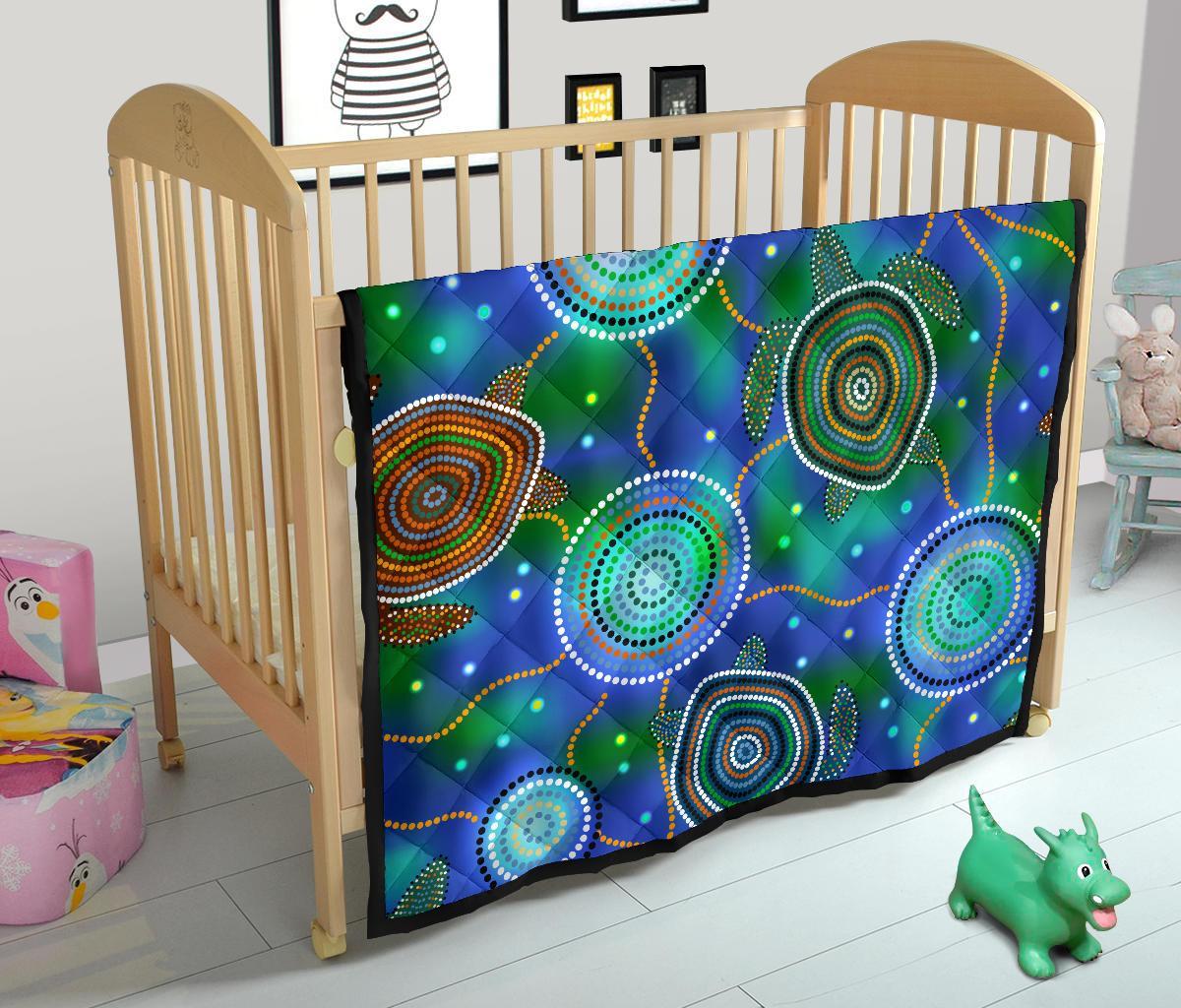 aboriginal-premium-quilt-indigenous-turtle-dreaming